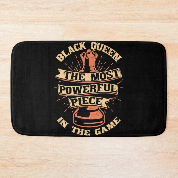 Item preview, Black Queen Chess Piece Player designed and sold by Shirtcaesar.