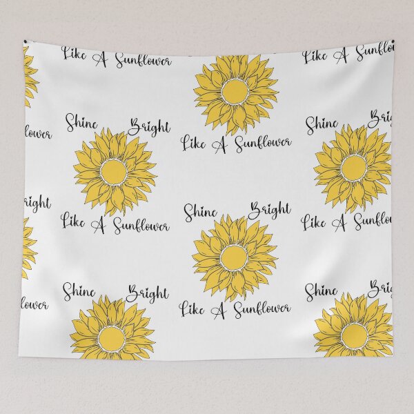 Item preview, Shine Bright Like A Sunflower, Sunflower Wishes designed and sold by SportyDogShop.