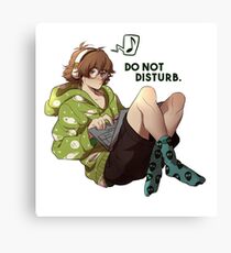 Do not disturb. Canvas Print