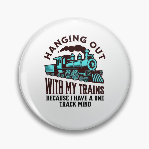 Item preview, Hanging Out With My Trains, Train Conductor designed and sold by SportyDogShop.