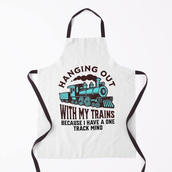 Item preview, Hanging Out With My Trains, Train Conductor designed and sold by SportyDogShop.