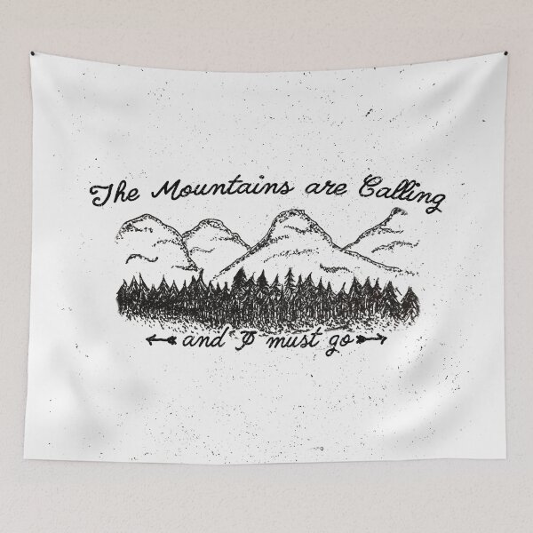 Item preview, The Mountains are Calling designed and sold by CJ Reed.