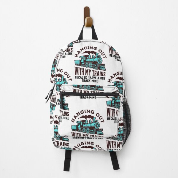 Item preview, Hanging Out With My Trains, Train Conductor designed and sold by SportyDogShop.