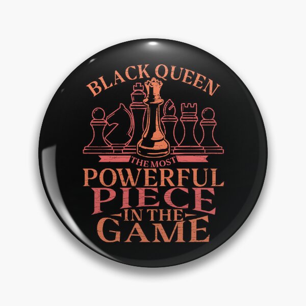 Item preview, Black Queen Melanin Chess Player designed and sold by Shirtcaesar.
