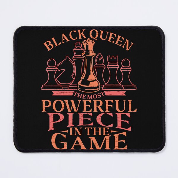Item preview, Black Queen Melanin Chess Player designed and sold by Shirtcaesar.