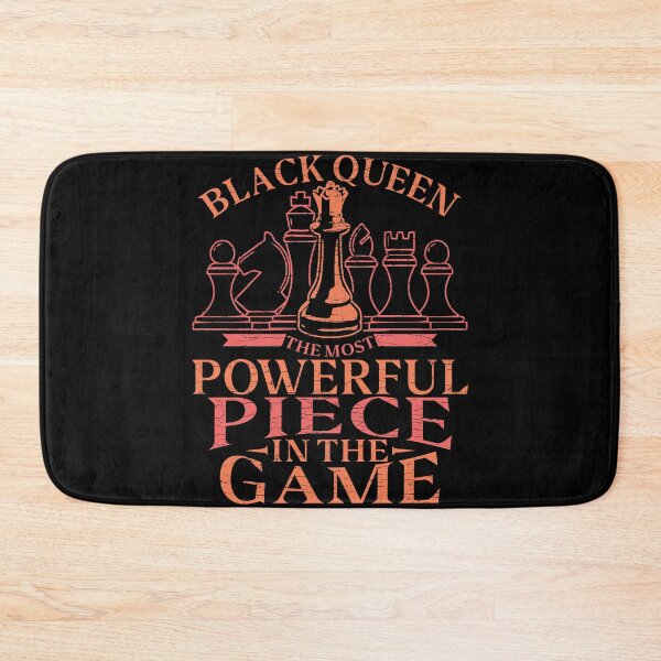 Item preview, Black Queen Melanin Chess Player designed and sold by Shirtcaesar.