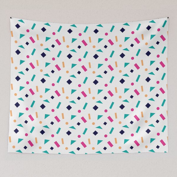 Item preview, colorful of various shapes Awesome geometric simple and modern  designed and sold by Yallwofunart.
