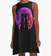 Asuna Kirit Moon Inspired Anime Shirt A-Line Dress