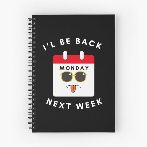 Item preview, Monday | I will be come back next week designed and sold by OceanLustStore.