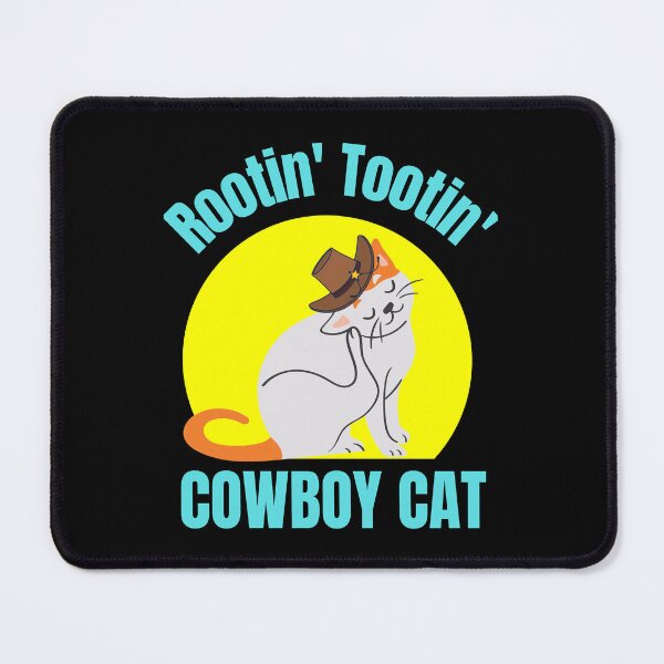 Item preview, Rootin Tootin Cowboy Cat (Pink Kitty Version) designed and sold by shywolf42.