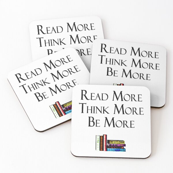 Item preview, Read More, Think More, Be More, with Books designed and sold by HBBArtShop.