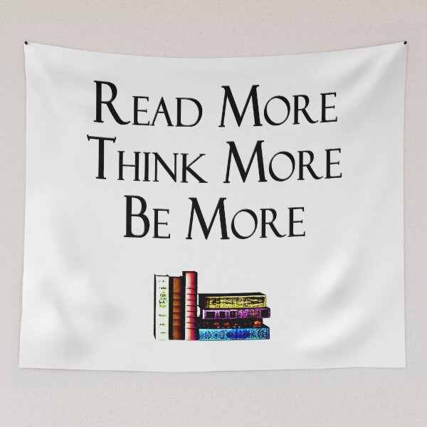 Item preview, Read More, Think More, Be More, with Books designed and sold by HBBArtShop.