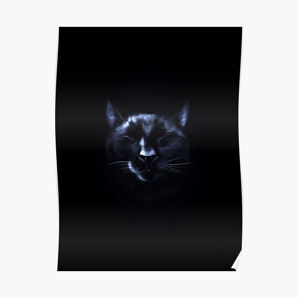 Wandbilder Traurige Wei C3 9fe Katze Redbubble