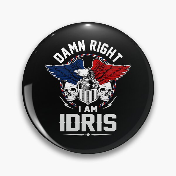 Artikelvorschau, Idris Name T Shirt - verdammt richtig, ich bin Idris Geschenkartikel T-Shirt entworfen und verkauft von masondilla.