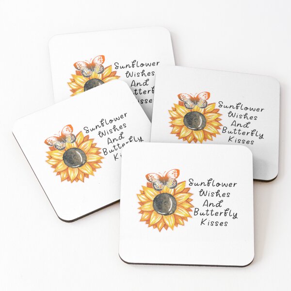 Item preview, Sunflower Wishes And Butterfly Kisses, Sunflower Butterfly Dreams designed and sold by SportyDogShop.