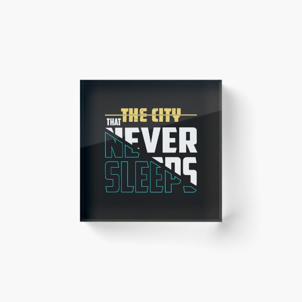 Item preview, ny ny the city that never sleeps designed and sold by Cityscape-Guy.