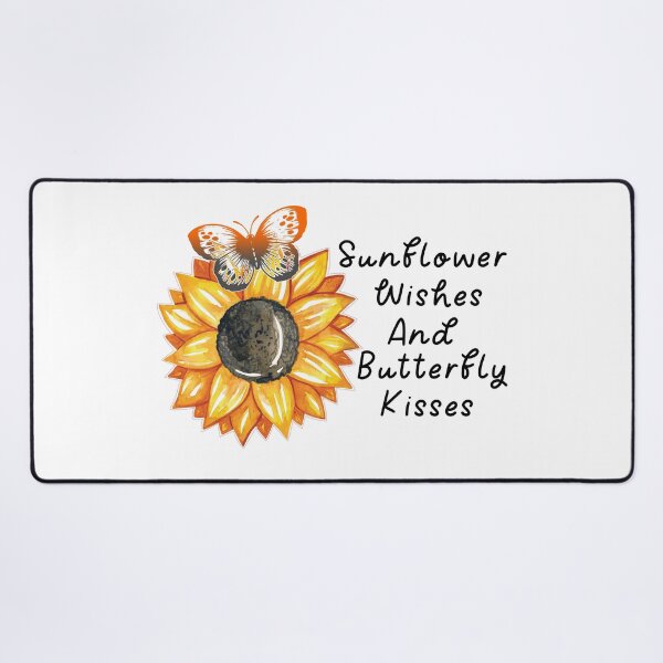 Item preview, Sunflower Wishes And Butterfly Kisses, Sunflower Butterfly Dreams designed and sold by SportyDogShop.