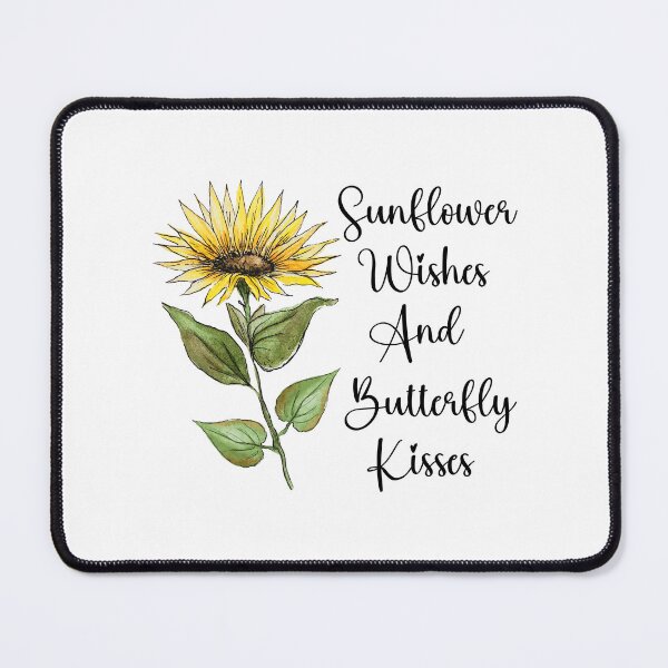 Item preview, Sunflower Wishes And Butterfly Kisses, Sunflower Butterfly Dreams designed and sold by SportyDogShop.