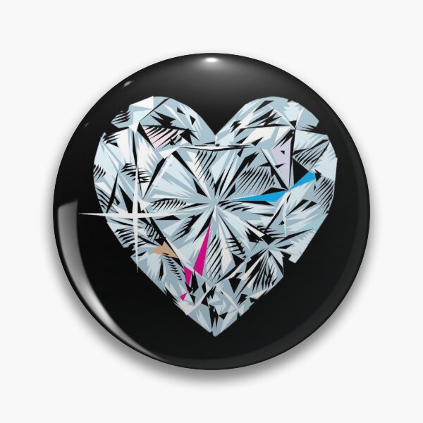 Item preview, corazón de diamante designed and sold by OMG DSGN.