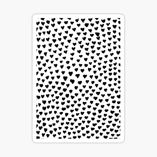 Black Heart Sticker