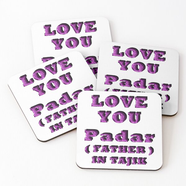 Item preview,  LOVE YOU PADAR, FATHER IN TAJIK 2 designed and sold by ILA-DODO.