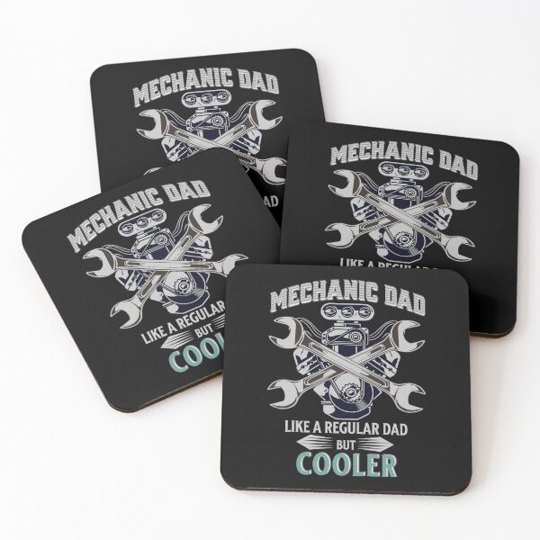 Item preview, Mechanic Dad Like a Regular Dad But Cooler Father's Day Gift designed and sold by LarkDesigns.