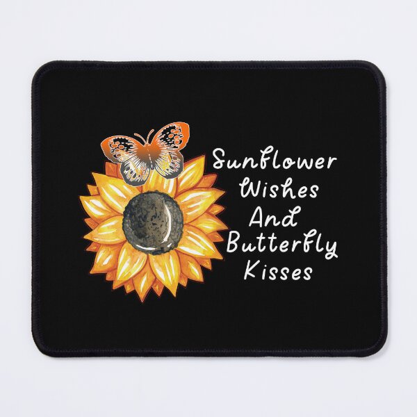 Item preview, Sunflower Wishes And Butterfly Kisses, Sunflower Butterfly Dreams designed and sold by SportyDogShop.
