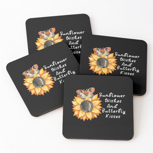 Item preview, Sunflower Wishes And Butterfly Kisses, Sunflower Butterfly Dreams designed and sold by SportyDogShop.