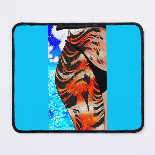 Item preview, Tiger stripes at the beach designed and sold by oddityghosting.