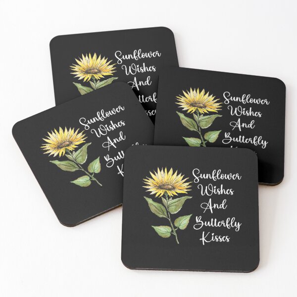 Item preview, Sunflower Wishes And Butterfly Kisses, Sunflower Butterfly Dreams designed and sold by SportyDogShop.