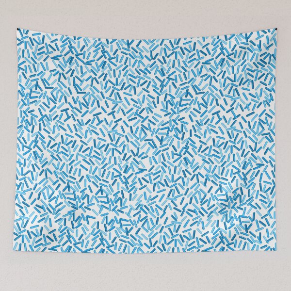 Item preview, Beautiful Blue Sprinkles Pattern designed and sold by Deborah Camp.