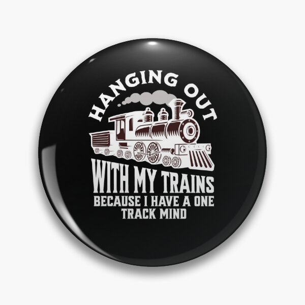 Item preview, Hanging Out With My Trains, Train Conductor designed and sold by SportyDogShop.