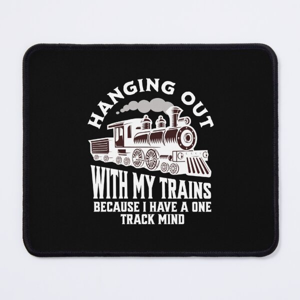 Item preview, Hanging Out With My Trains, Train Conductor designed and sold by SportyDogShop.