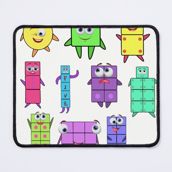 Item preview, Numberblocks, Magnetic numbers, 1 to 10  designed and sold by TheArtofHunza.
