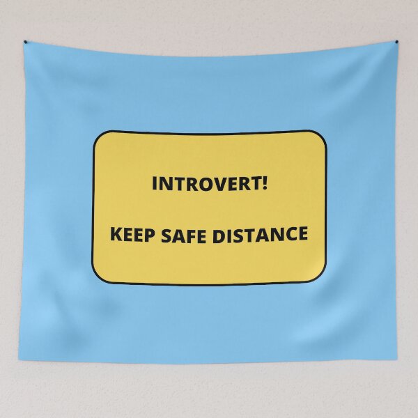 Item preview, Introvert - Keep safe distance  designed and sold by shanesil.