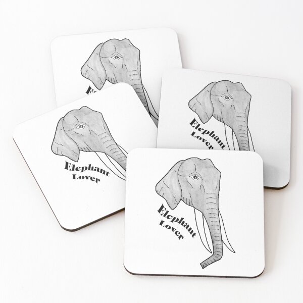 Item preview, Elephant Lover, Portrait of an Elephant designed and sold by HBBArtShop.