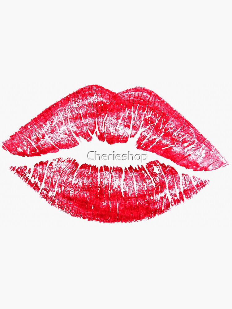 "kiss lip lipstick bacio labbra bocca mouth" Sticker by
