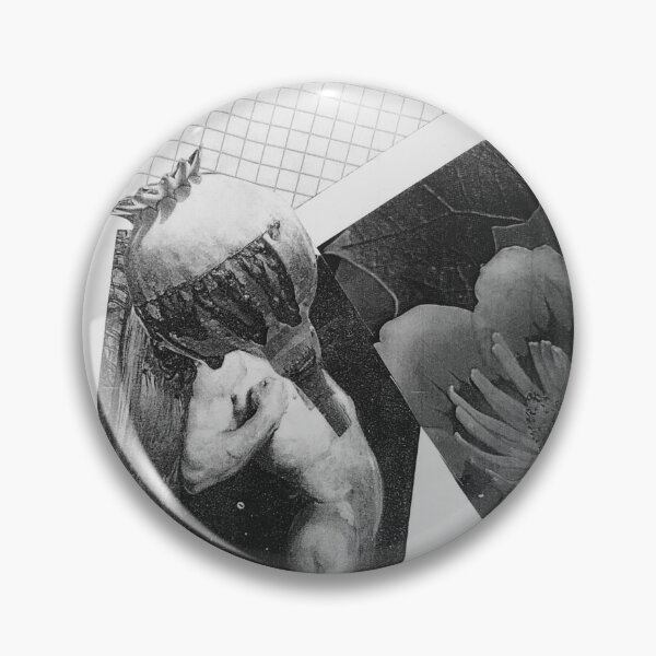 Item preview, Xerox Collage, Black and White Abstract Art, Digital and Analog Collage, Botany Art designed and sold by artscimeg.