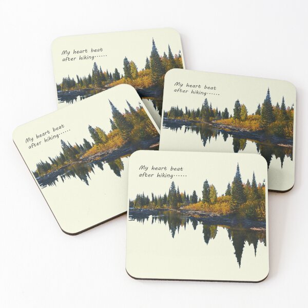 Item preview, My Heartbeat After Hiking.... designed and sold by Whisperingpeaks.