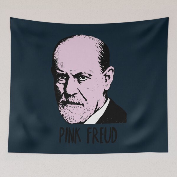 Item preview, Psychology Freud Pink - Funny  gift ,gift for her , gift for him      designed and sold by WfdRd.