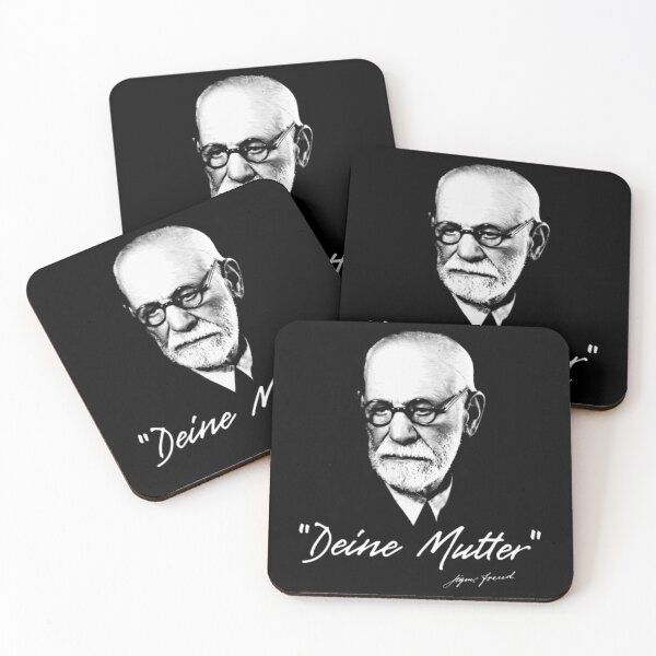 Item preview, Sigmund Freud Deine Mutter German Mom   designed and sold by WfdRd.
