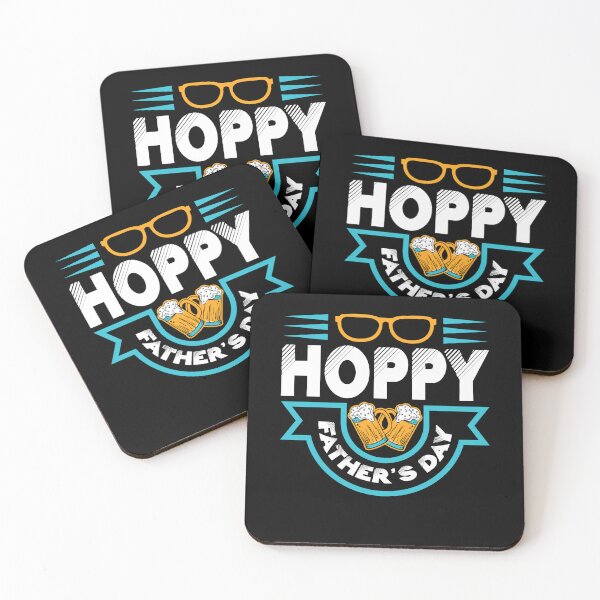 Item preview, Hoppy Fathers Day - Funny Beer Fathers Day Vintage designed and sold by Optix.