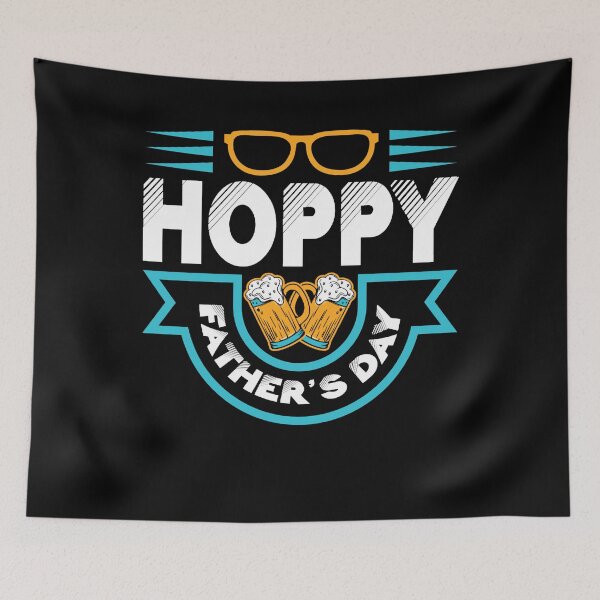 Item preview, Hoppy Fathers Day - Funny Beer Fathers Day Vintage designed and sold by Optix.