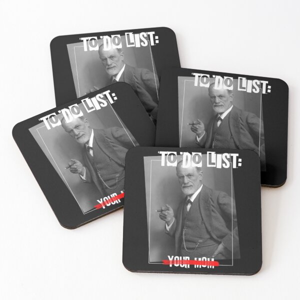 Item preview, To Do List Your Mom Sigmund Freud Quote   designed and sold by WfdRd.