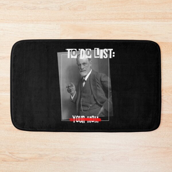 Item preview, To Do List Your Mom Sigmund Freud Quote   designed and sold by WfdRd.
