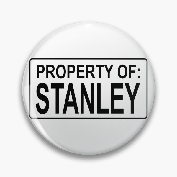 Item preview, "Property of: Stanley" TSPUD Bucket Sticker designed and sold by LawlsMcPasta.