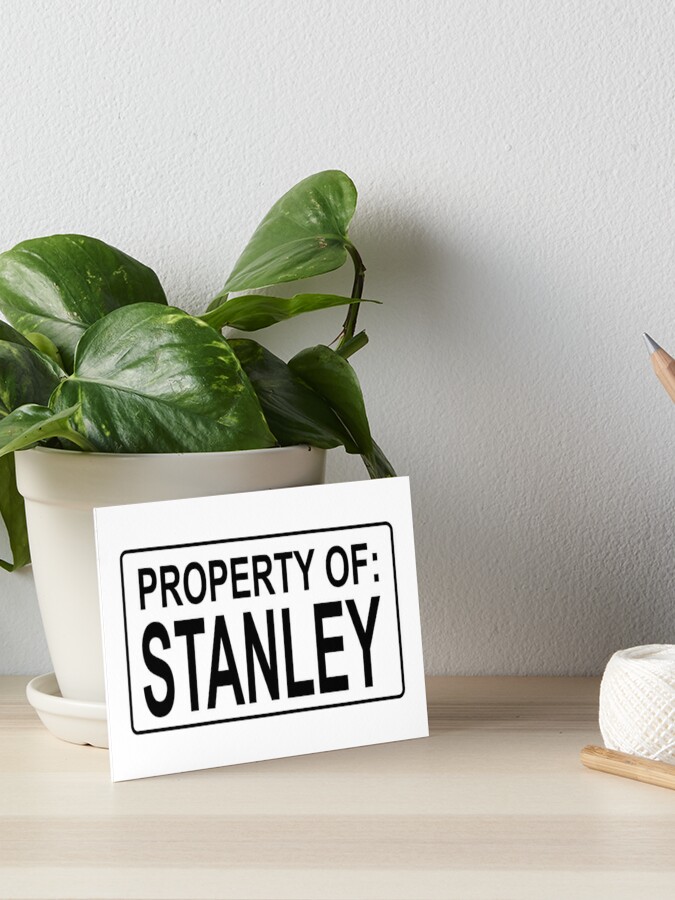 Property of Stanley Bucket Sticker TSPUD Sticker for Sale by