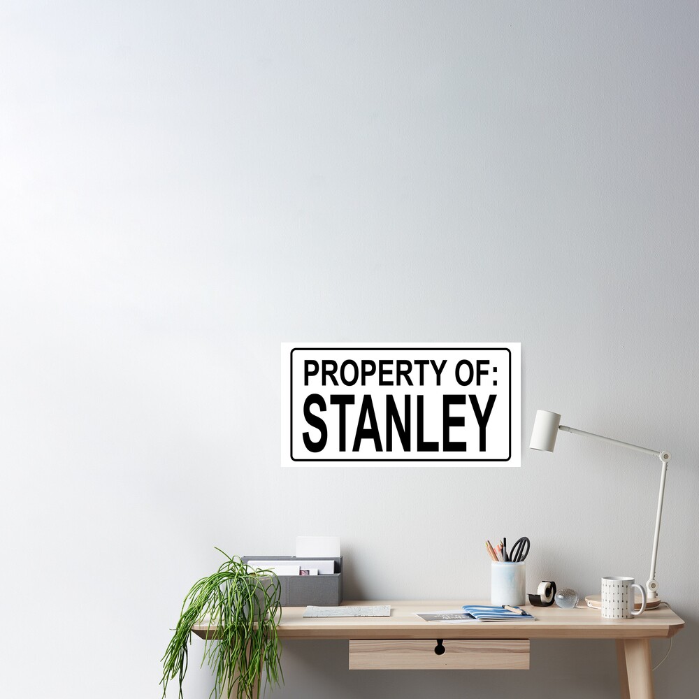 The Stanley Parable Bucket Property Of 5PCS Stickers for Cute Room