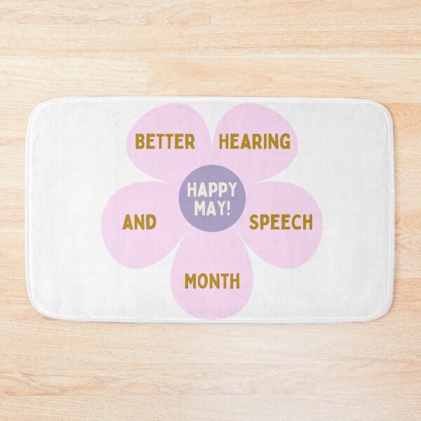 Item preview, Happy May is Better Hearing and Speech Month designed and sold by Hear4theEars.