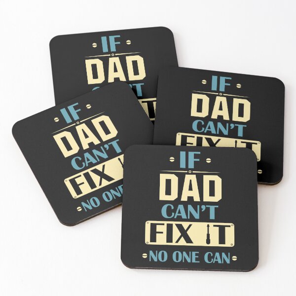 Item preview, If Dad Can't Fix It No One Can - Funny Fathers Day designed and sold by Optix.